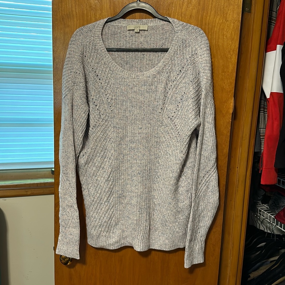 Loft Knotted Sweater